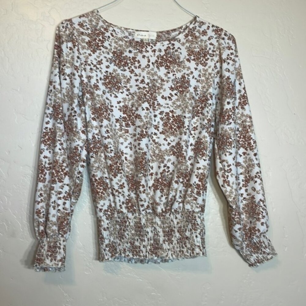 PERFECT Peach Size Small Blouse Shirt Boutique Shirt